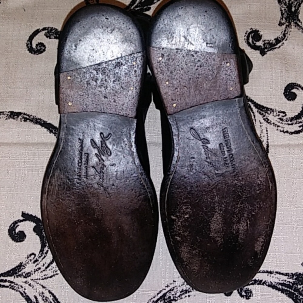 FRYE "Phillip" Studded Harness Boots - size 7B - Picture 8 of 8